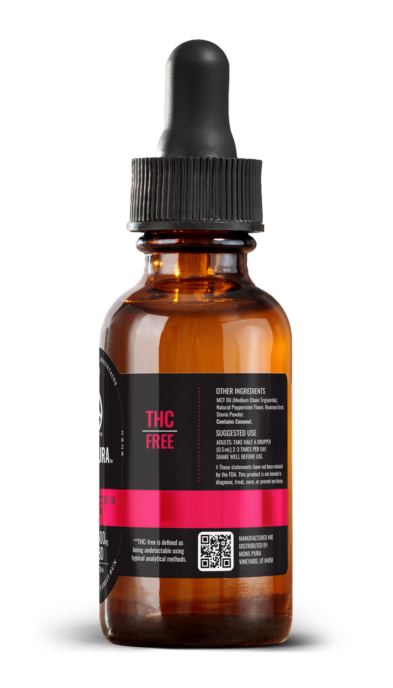 Mons Pura Broad Spectrum 1,500mg Tincture Best Sales Price - Tincture Oil
