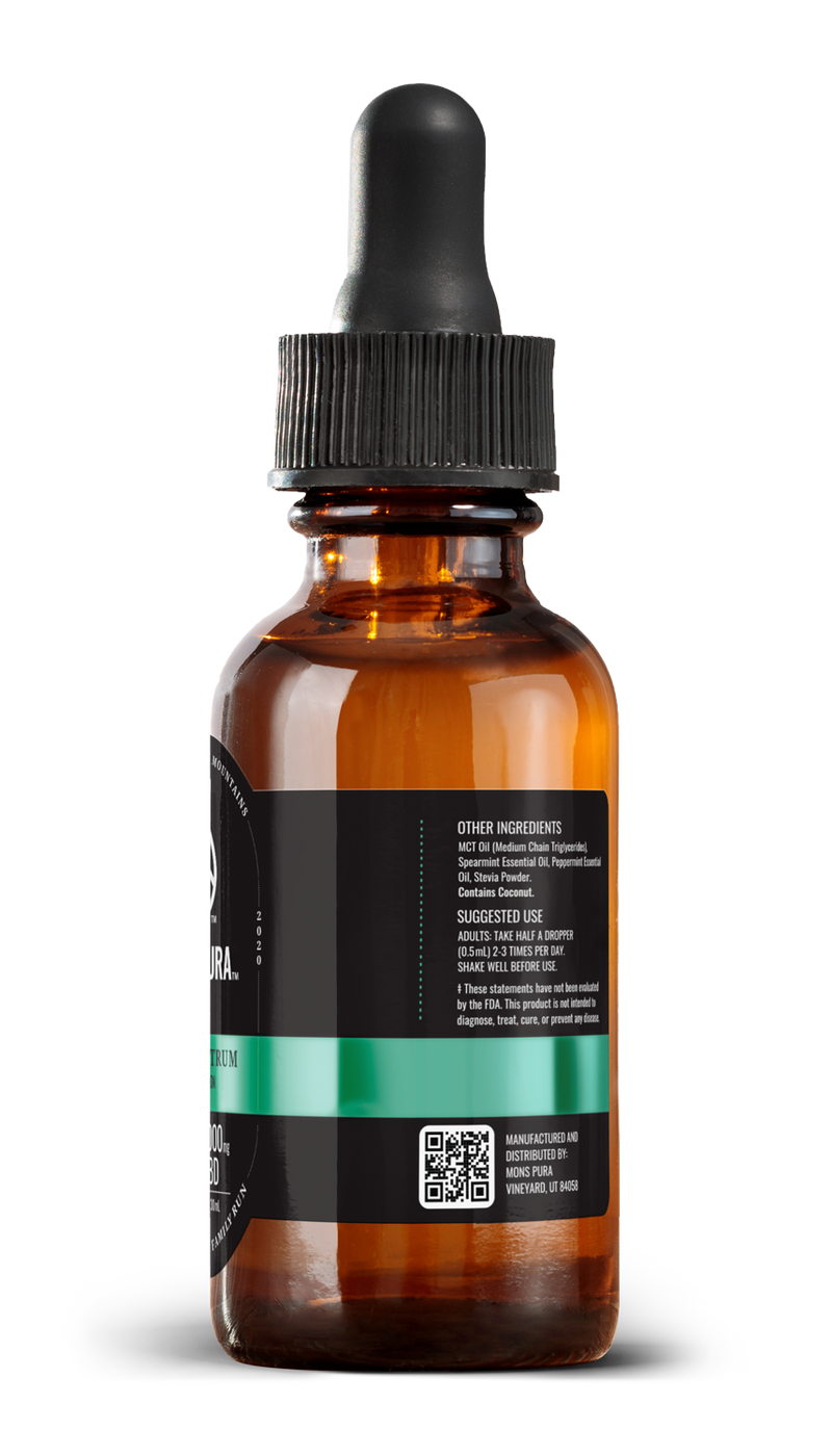 Mons Pura Full Spectrum 2,000mg Tincture Best Sales Price - Tincture Oil