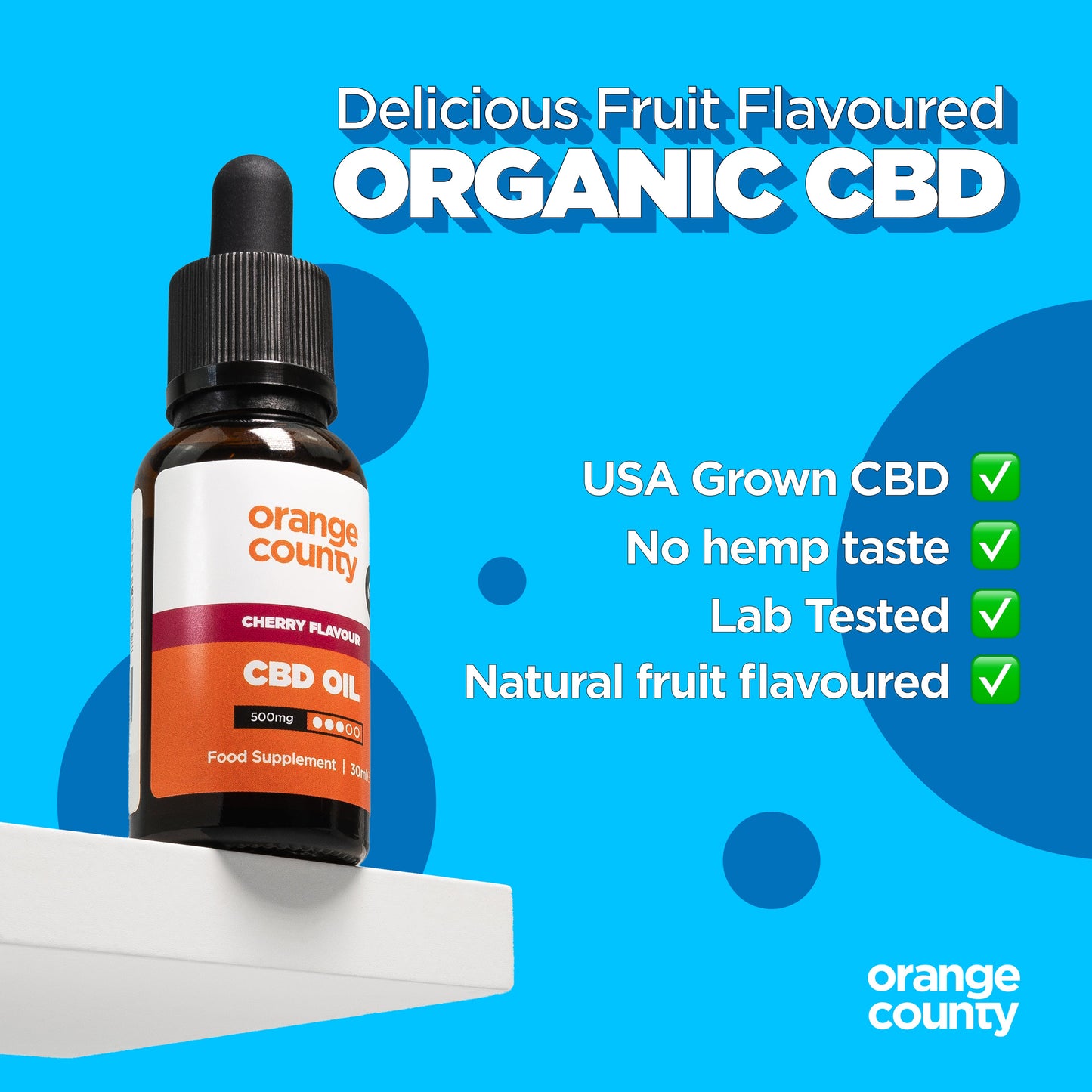 Cherry CBD Oil (30ml) Orange County CBD