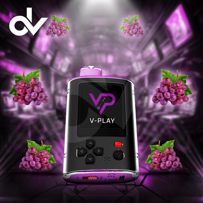 V Play - 15000 Puffs - With Video Game Screen Best Sales Price - Vape Pens
