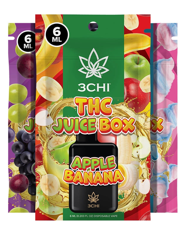 3Chi THC Juice Box – 6mL Disposable Vape