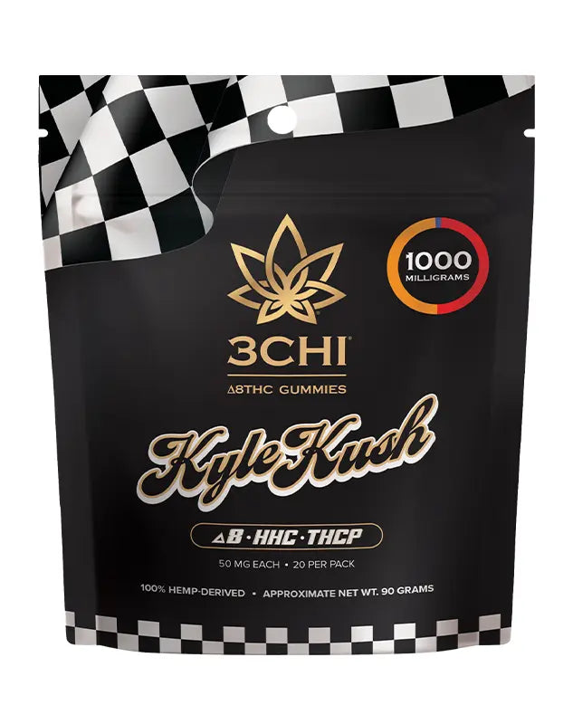 3Chi Kyle Kush Gummies – ∆8+HHC+THCP