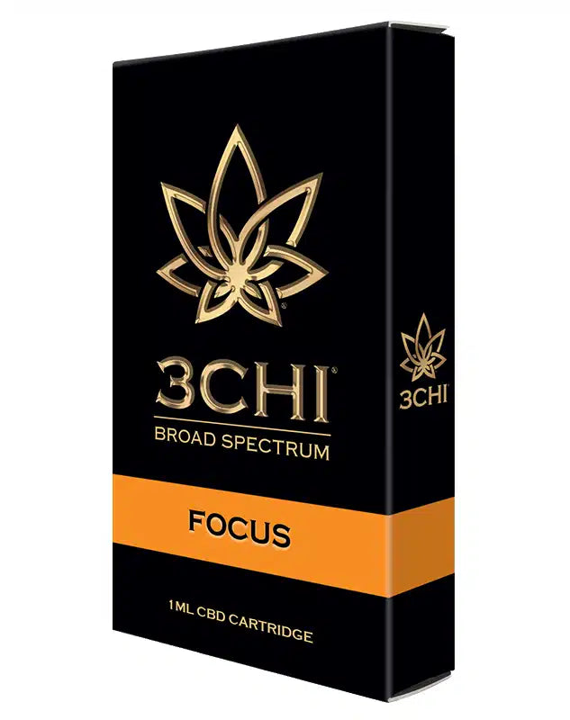 3Chi CBD Focused Blend Vape Cartridge – Focus