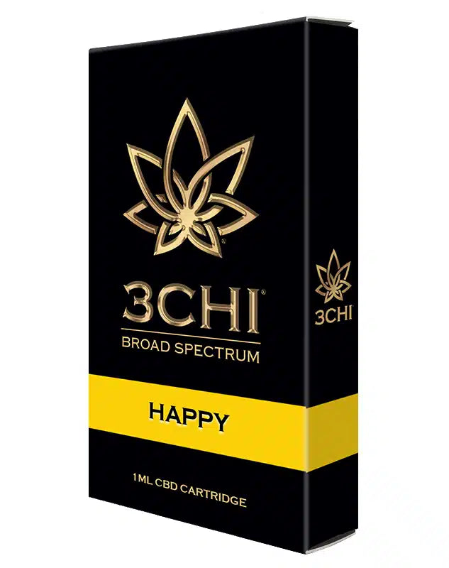 3Chi CBD Focused Blend Vape Cartridge – Happy