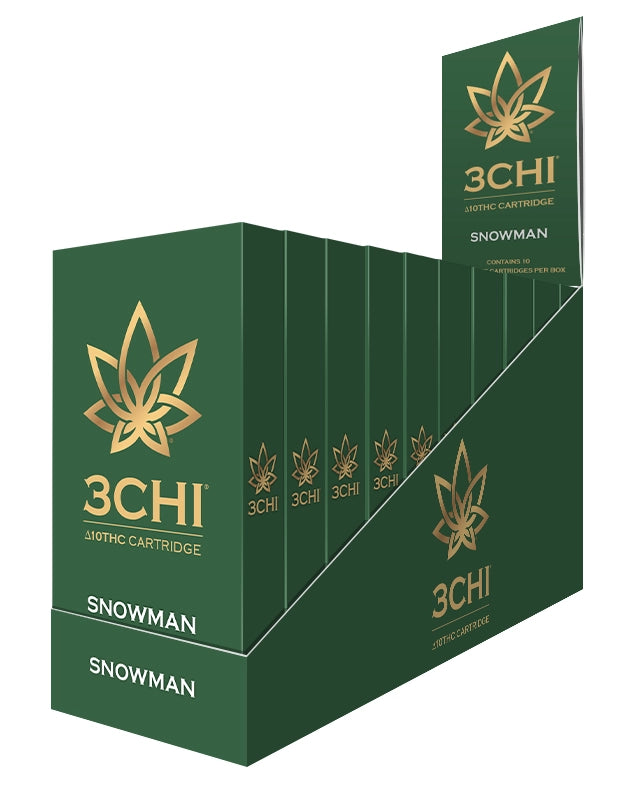 3Chi Delta 10 Vape Cartridge – 10 Pack Best Sales Price - Vape Pens