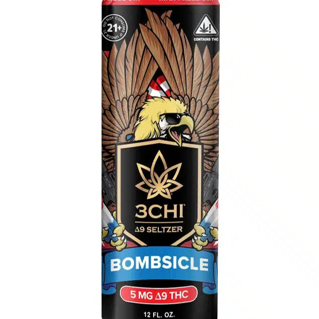 3Chi Delta 9 THC Seltzer – Bombsicle – 5mg