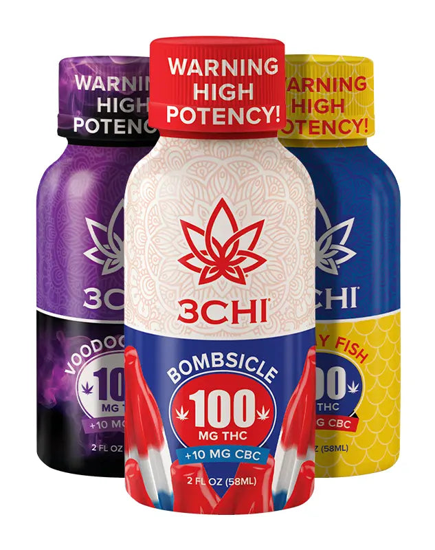 3Chi Delta 9 THC Shots – 100mg