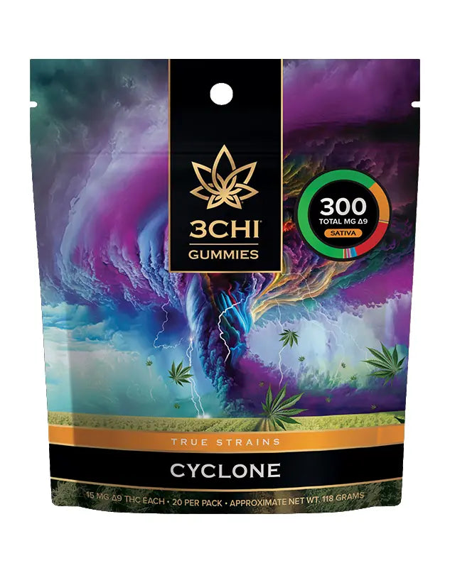 3Chi True Strains Gummies – Cyclone