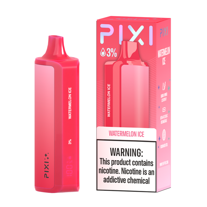 PIXI Vape Disposable (8000 Puffs) 3% Nicotine | LCD Display Best Sales Price - Disposables