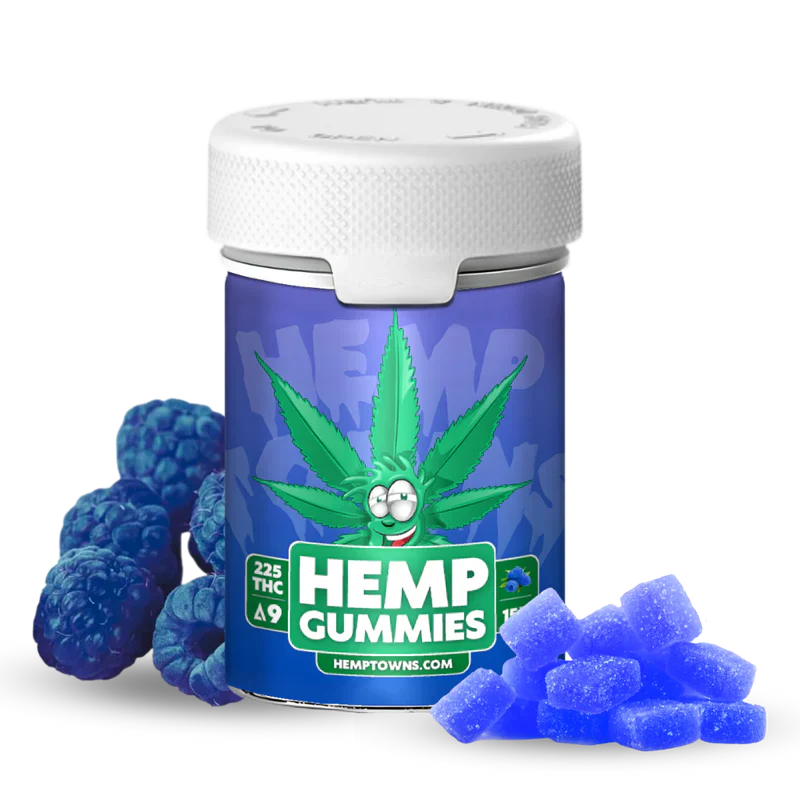 Hemptowns Delta 9 THC Gummies 225mg - 1350mg