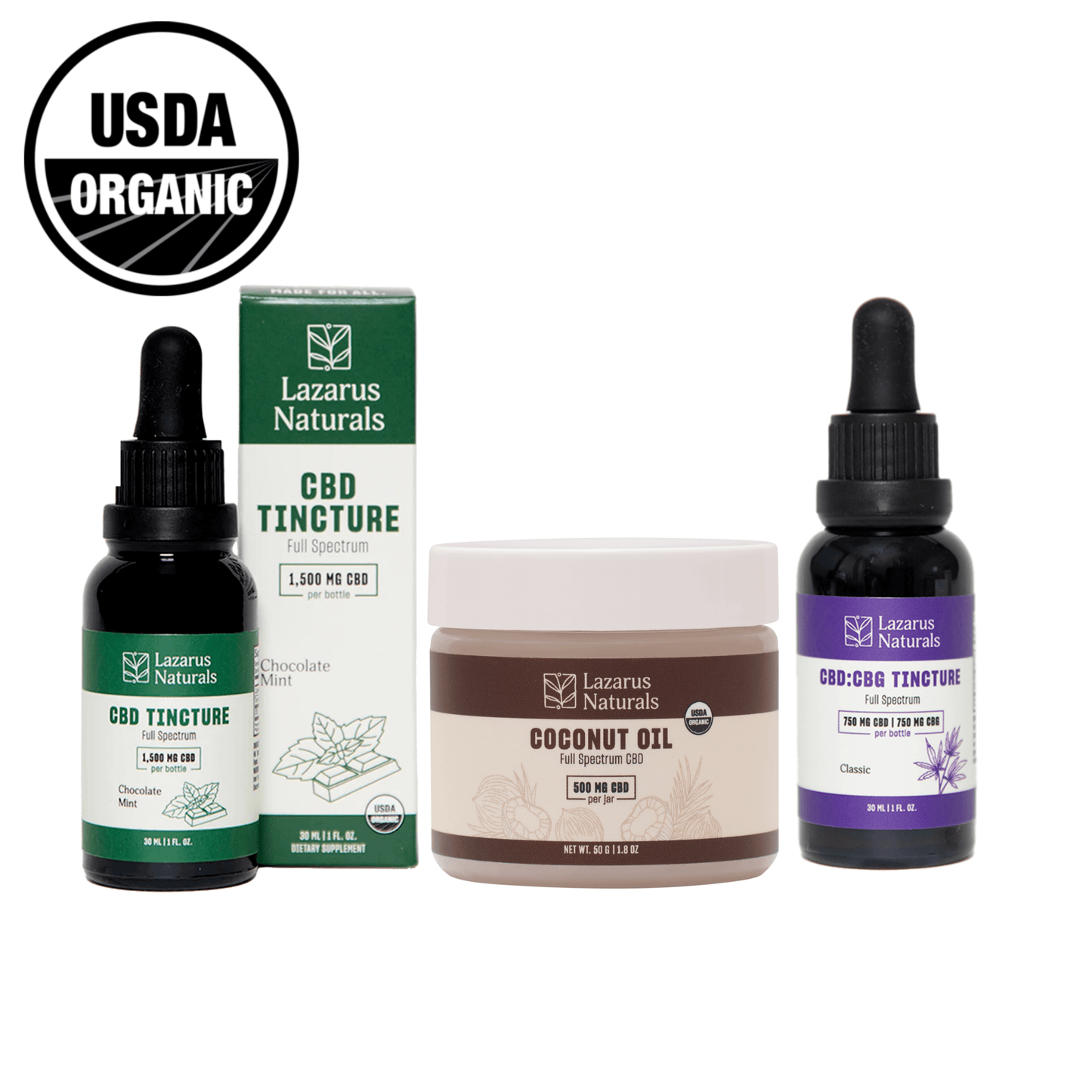 Lazarus Naturals Organic Bundle