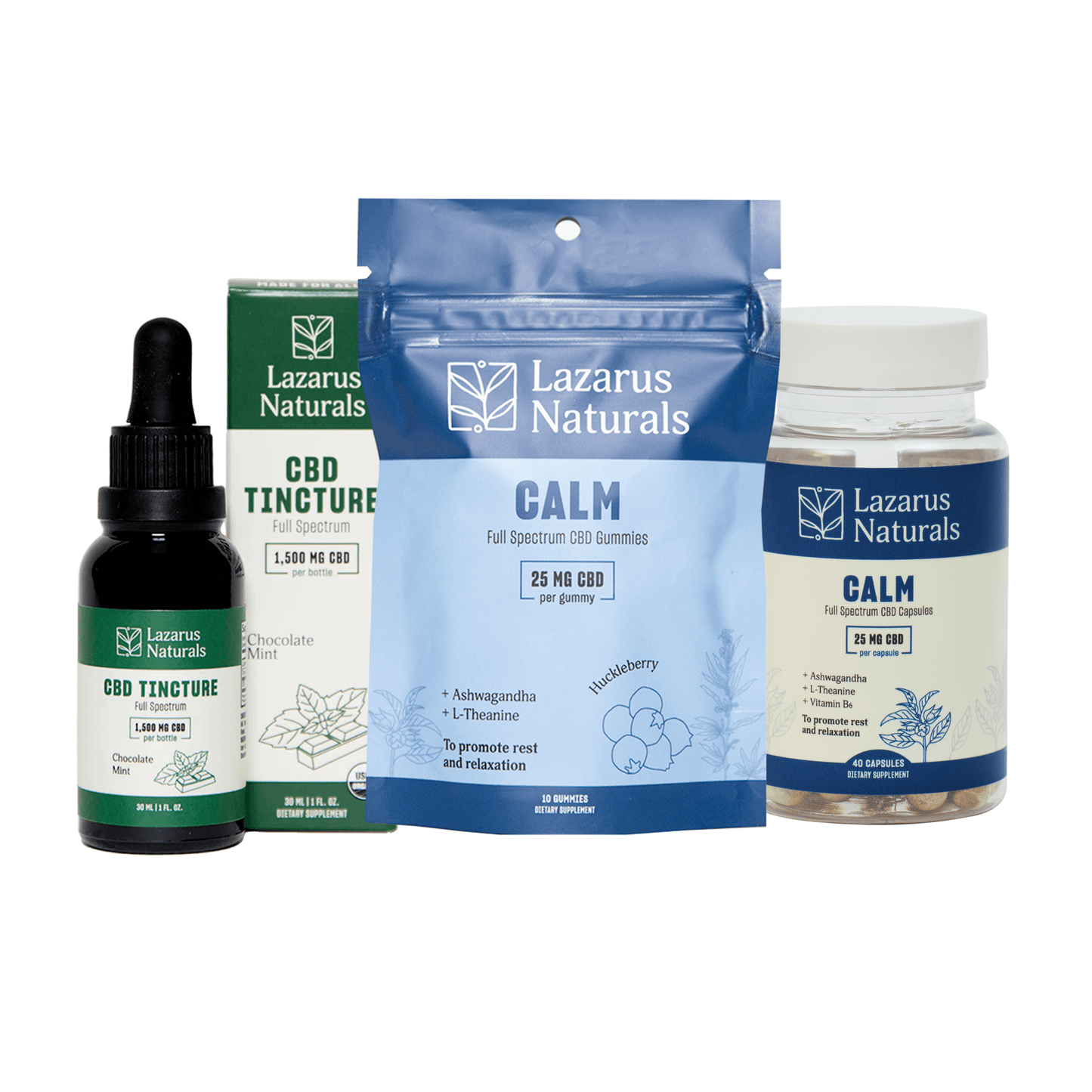 Lazarus Naturals Stress Relief Bundle
