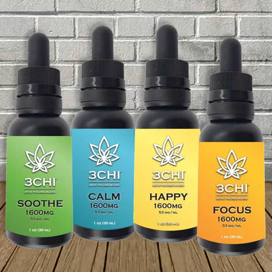3CHI Delta 8 Focused Blends