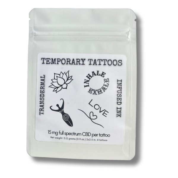 CBD temporary tattoos - The Meditation Collection Best Sales Price - Lifestyle