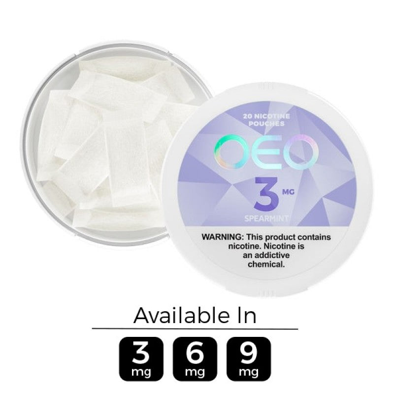 OEO Spearmint Nicotine Pouches