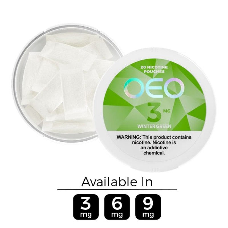 OEO Wintergreen Nicotine Pouches