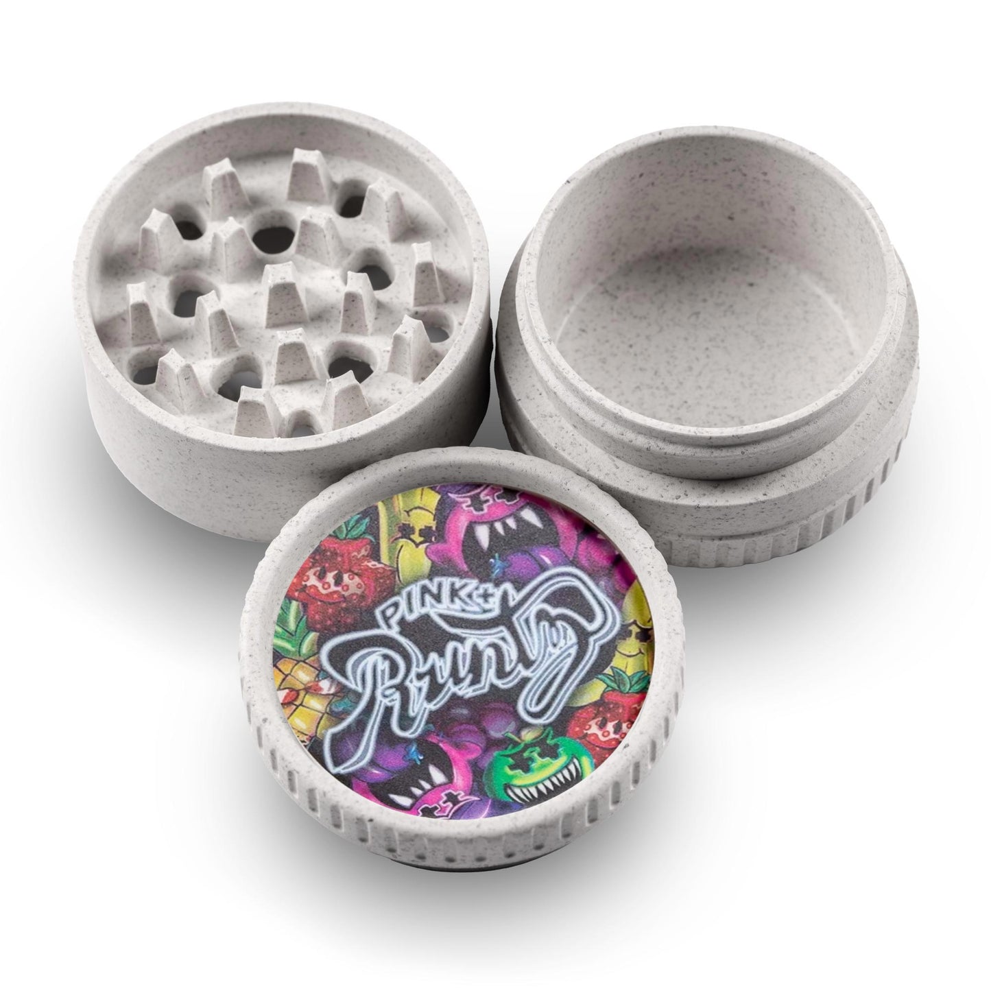 Santa Cruz Shredder Hemp 3 Piece "Pink Runtz" Grinders