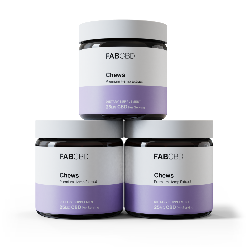 FAB CBD Anytime Gummies - 3 Pack Best Sales Price - Bundles
