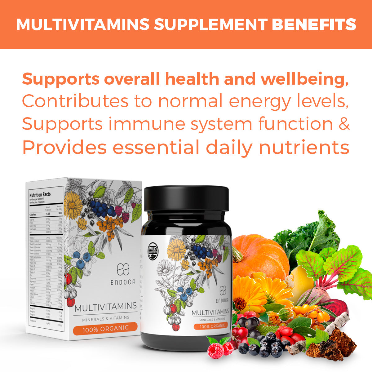 Endoca Organic Multivitamin