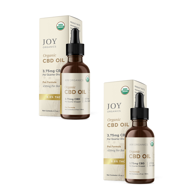 Joy Organics 450 mg CBD Pet Tinctures Value Pack