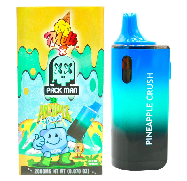 Melt X Packman- 2g live resin THC-P disposable