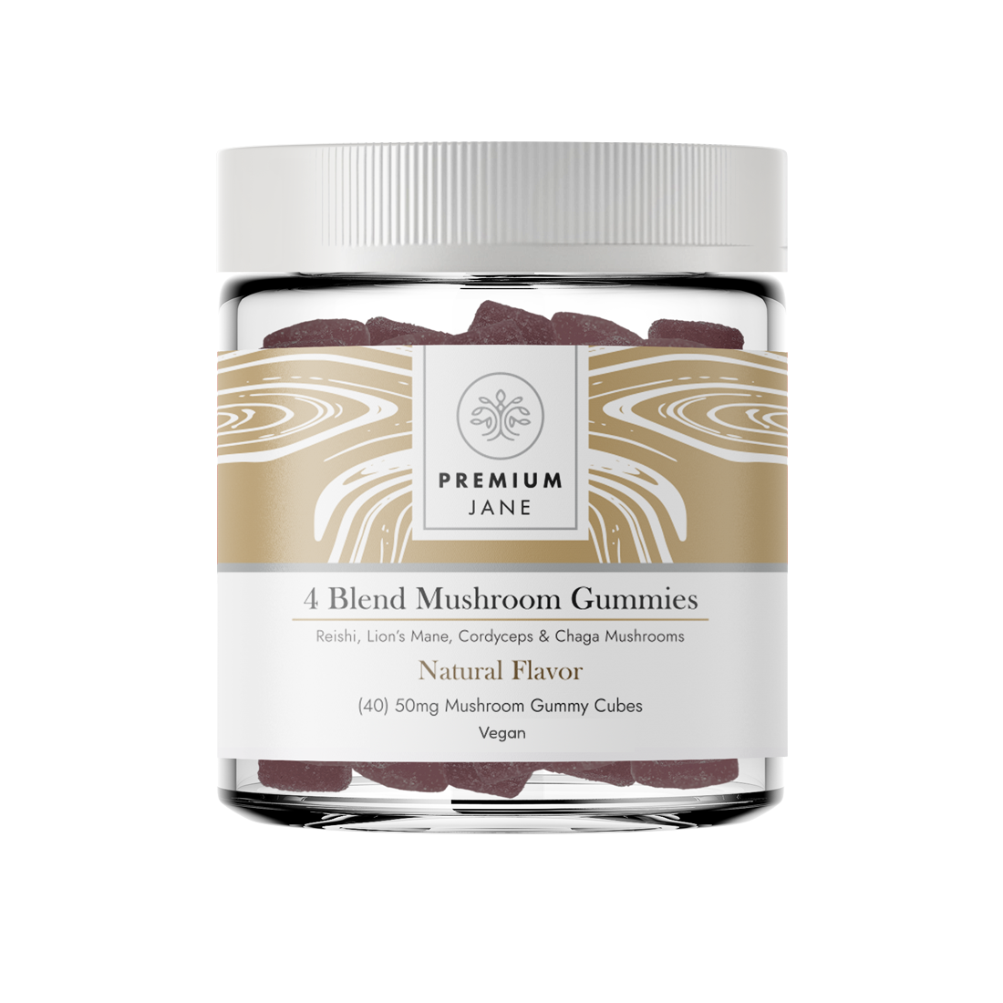 Premium Jane 4 Blend Mushroom Gummies