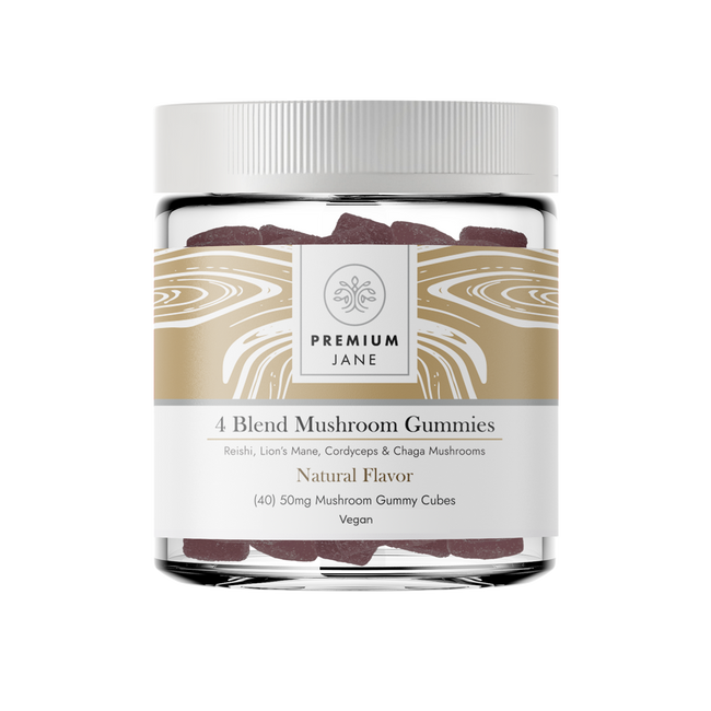 Premium Jane 4 Blend Mushroom Gummies