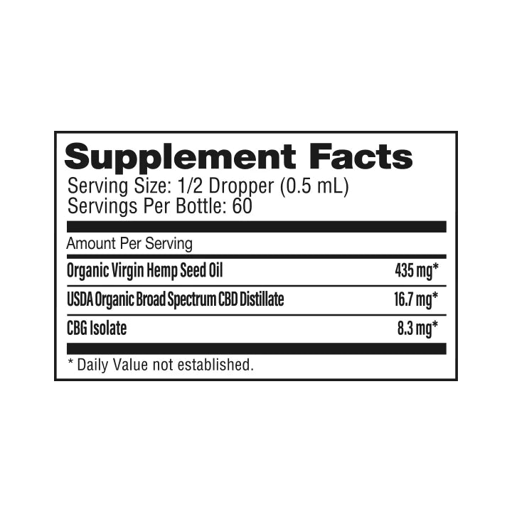 Nuleaf Naturals Clarity Broad Spectrum Oil