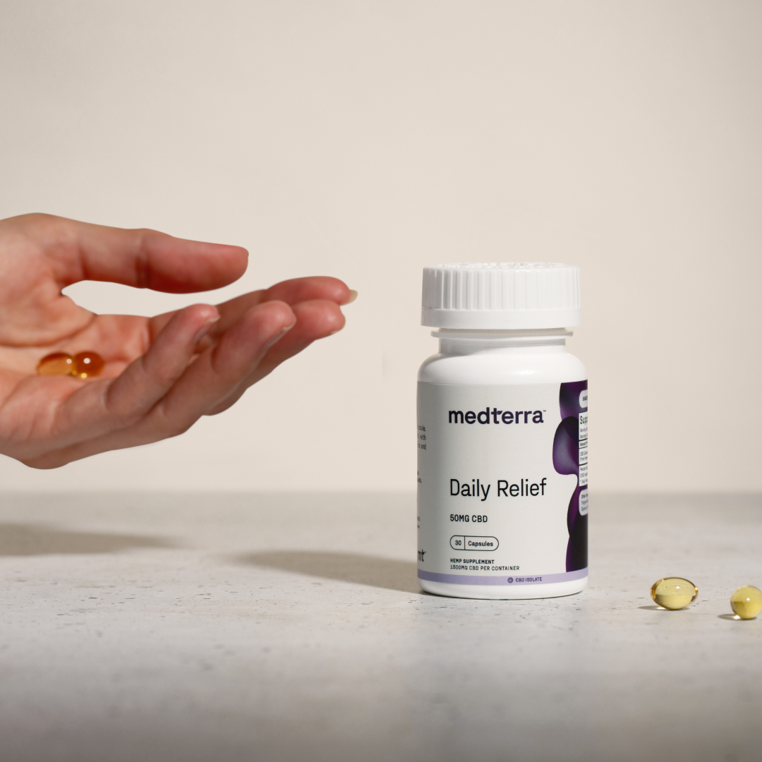 Medterra Daily Relief CBD Isolate Capsules
