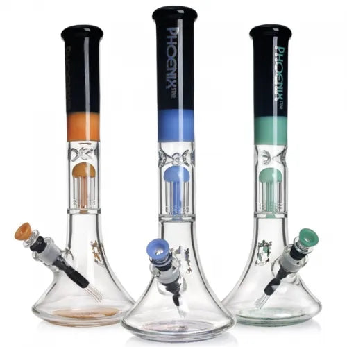 Phoenix Star Percolator Bong with 8 Arms Perc 17 Inches Best Sales Price - Bongs