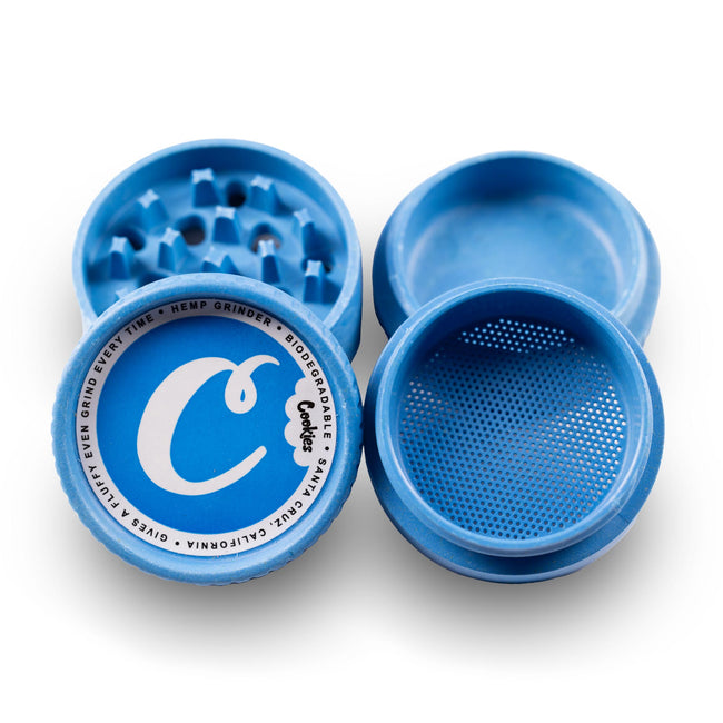 Santa Cruz Shredder Hemp 4 Piece "Cookies" Grinders