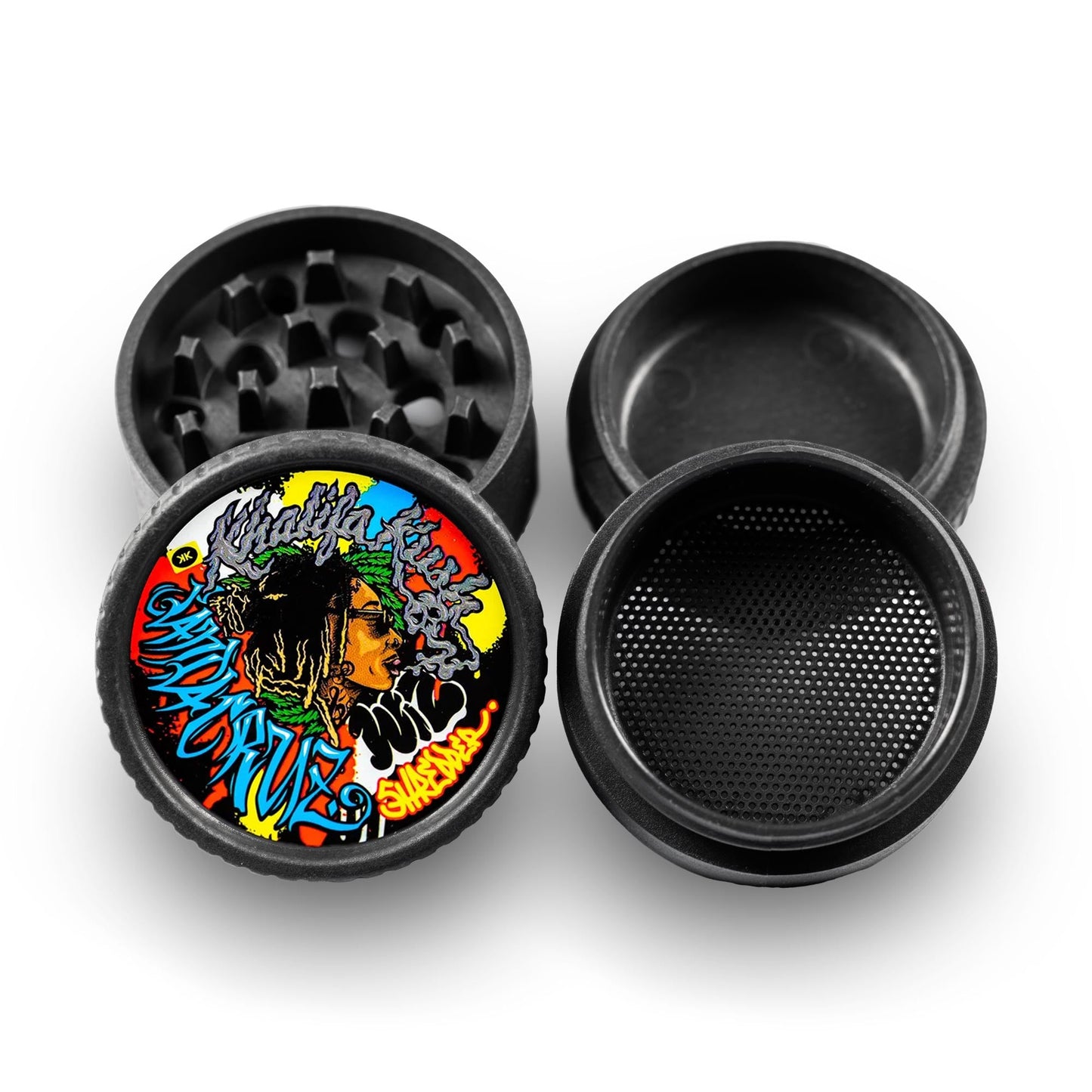 Santa Cruz Shredder Hemp 4 Piece "Khalifa Kush" Grinder