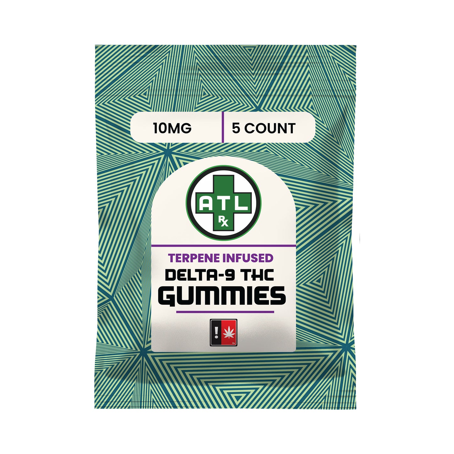 ATLRx Delta 9 Terpene Infused Gummies 10 MG