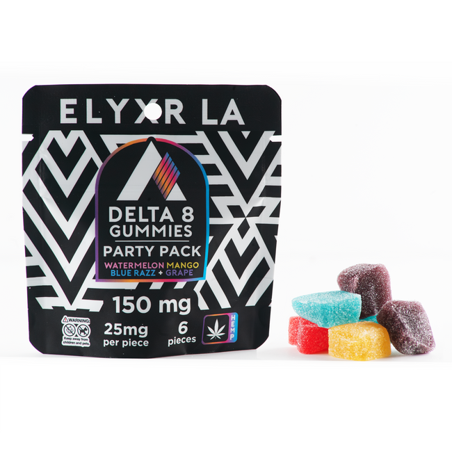 Elyxr Delta 8 Gummies (150mg) 6 Pack Best Sales Price - Gummies