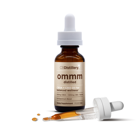 CBDistillery 500mg CBDA + 500mg CBD Oil Tincture