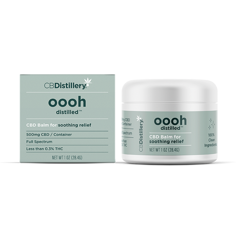 CBDistillery 500mg CBD Balm Soothing Relief