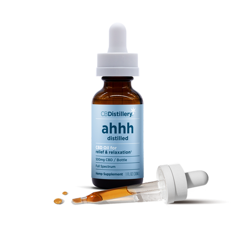 CBDistillery 500mg Full Spectrum CBD Oil Tincture