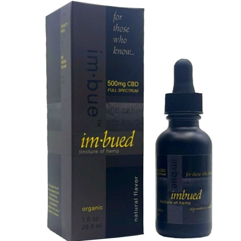 Imbue 500mg CBD Tincture of Full Spectrum Hemp Extract