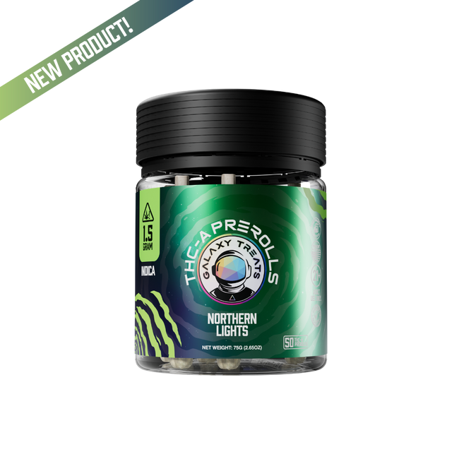 Galaxy Treats Northern Lights - 50ct THCA Preroll Jar