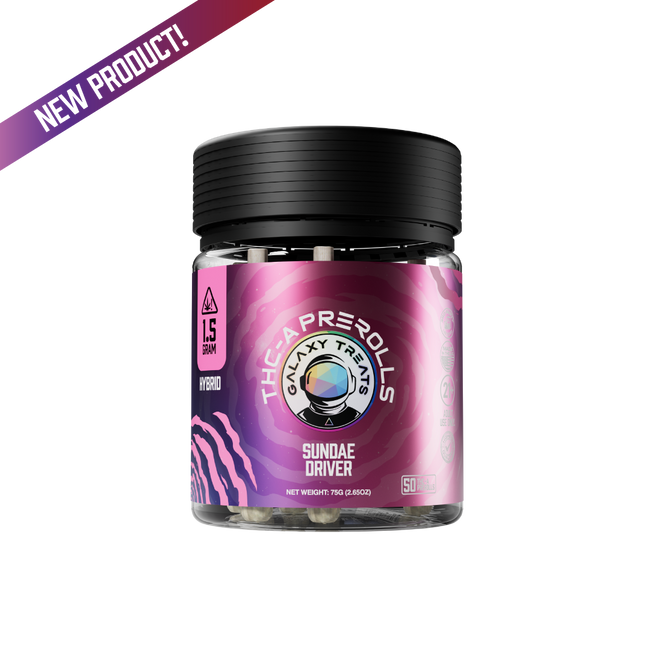 Galaxy Treats Sundae Driver - 50ct THCA Preroll Jar