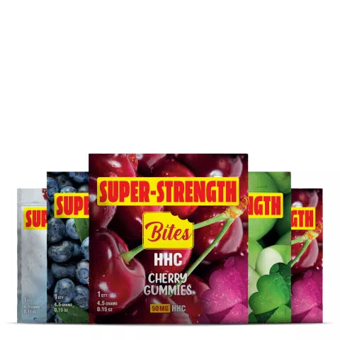 50mg HHC Gummy Pouches Bundle - Bites