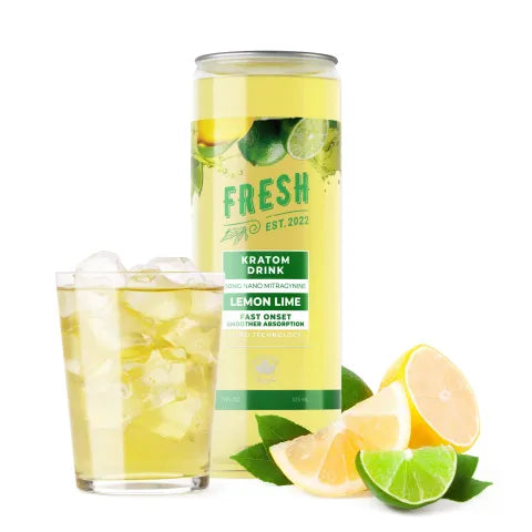 50mg Kratom Nano Electrolyte Drink - Lemon Lime - Fresh