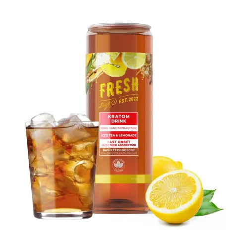50mg Kratom Nano Iced Tea - Iced Tea & Lemonade - Fresh
