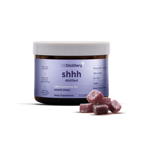 CBDistillery 50mg CBN Isolate Sound Sleep Gummies