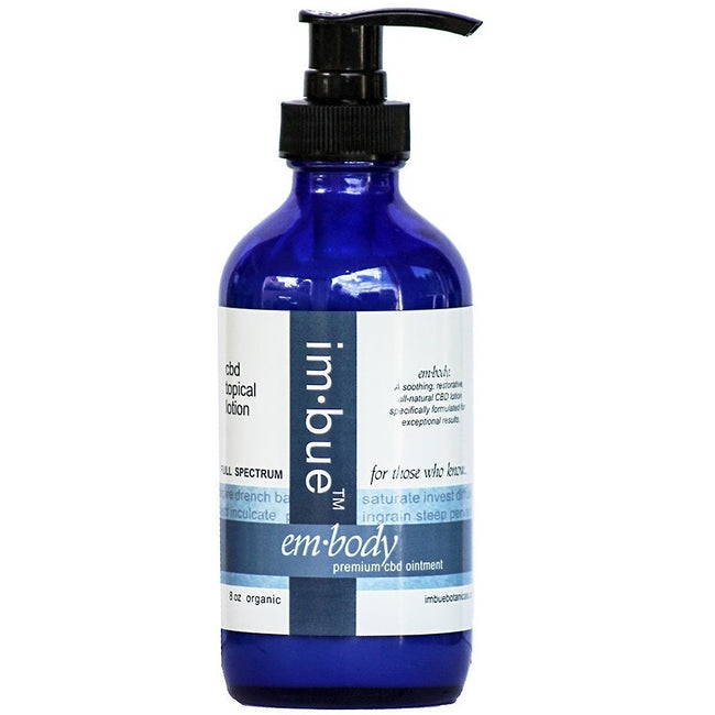 Imbue Embody CBD Lotion of Full Spectrum Hemp Extract