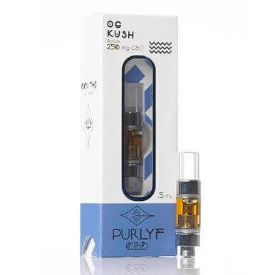 Purlyf | Relax CBD Cartridge 200mg - 250mg Best Sales Price - Vape Cartridges