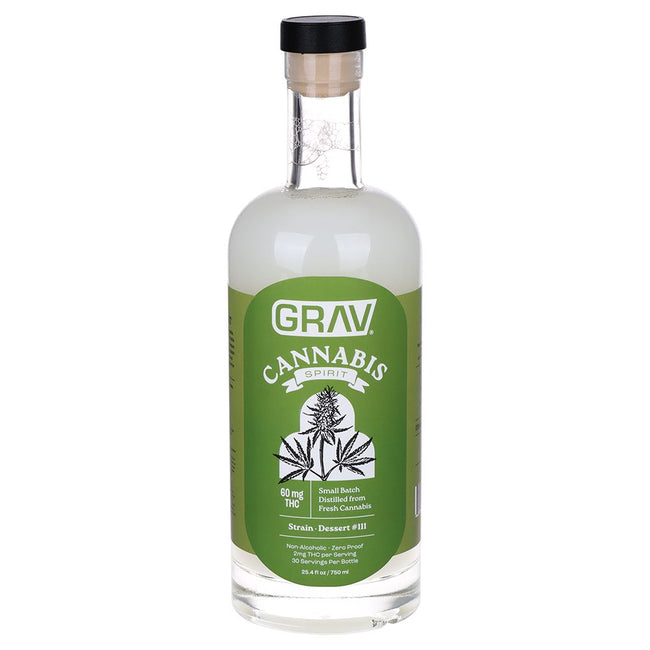 GRAV Green Label D9 THC Spirits - 60mg / 750ml