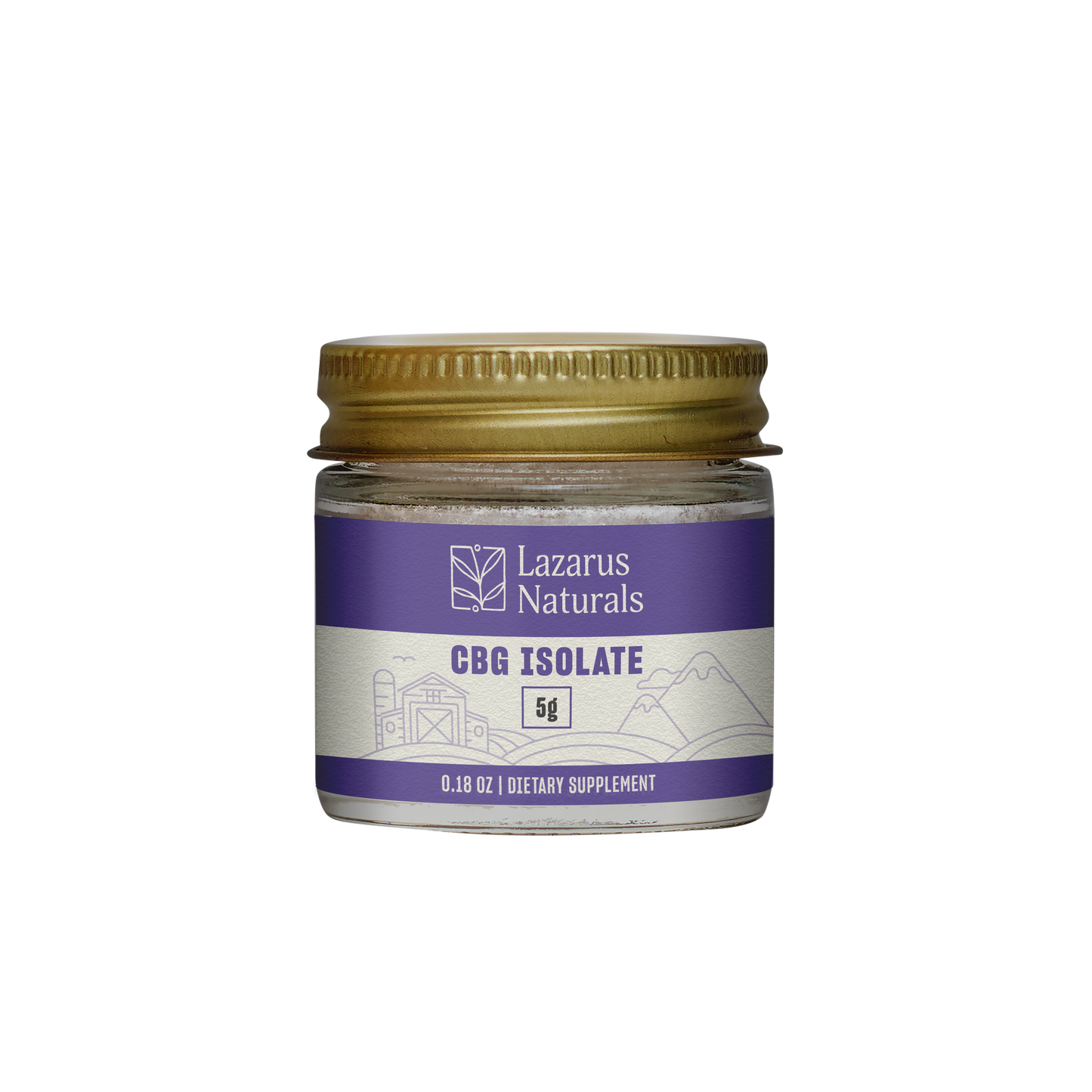 Lazarus Naturals CBG ISOLATE