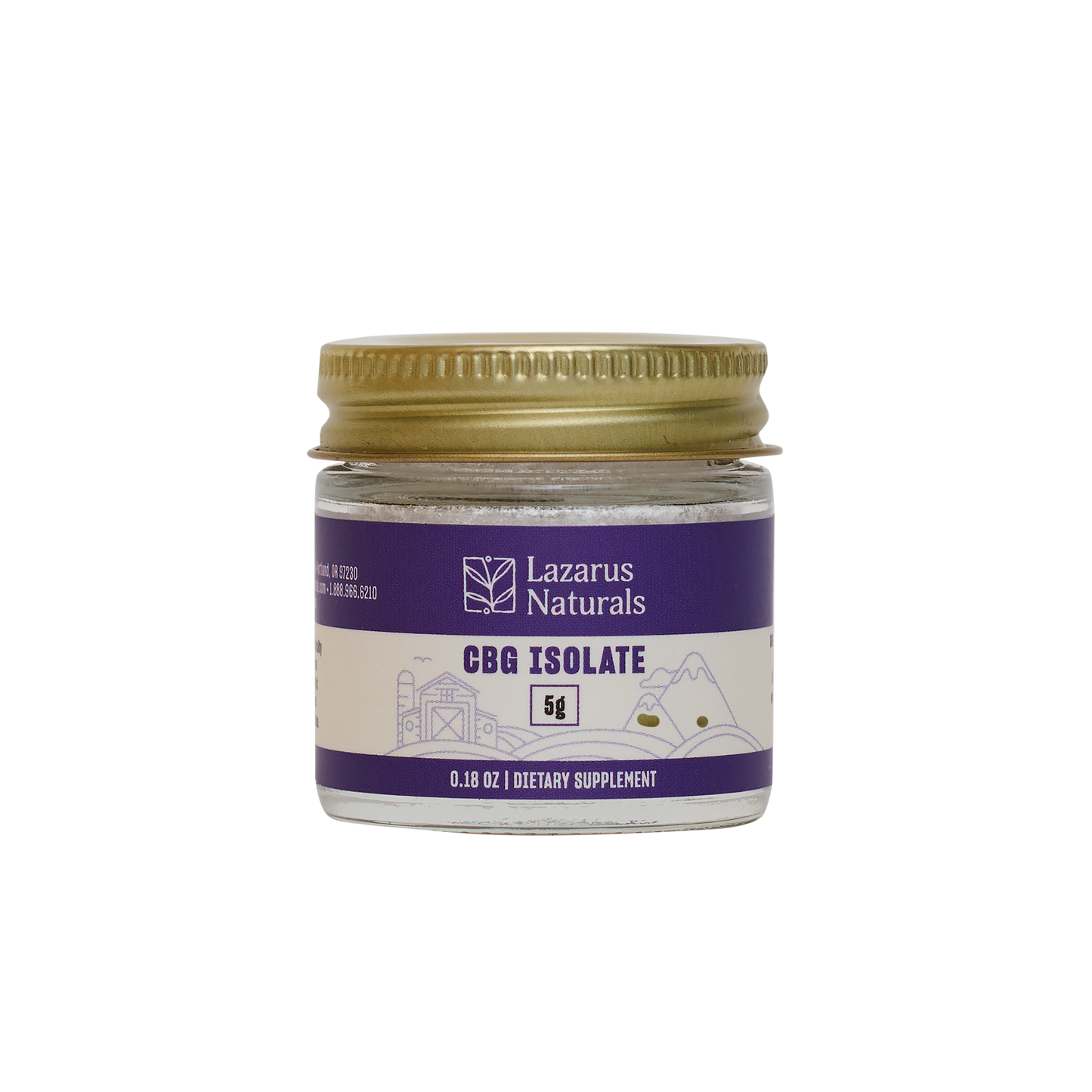 Lazarus Naturals CBG ISOLATE