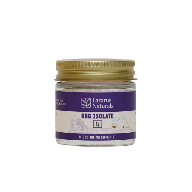Lazarus Naturals CBG ISOLATE